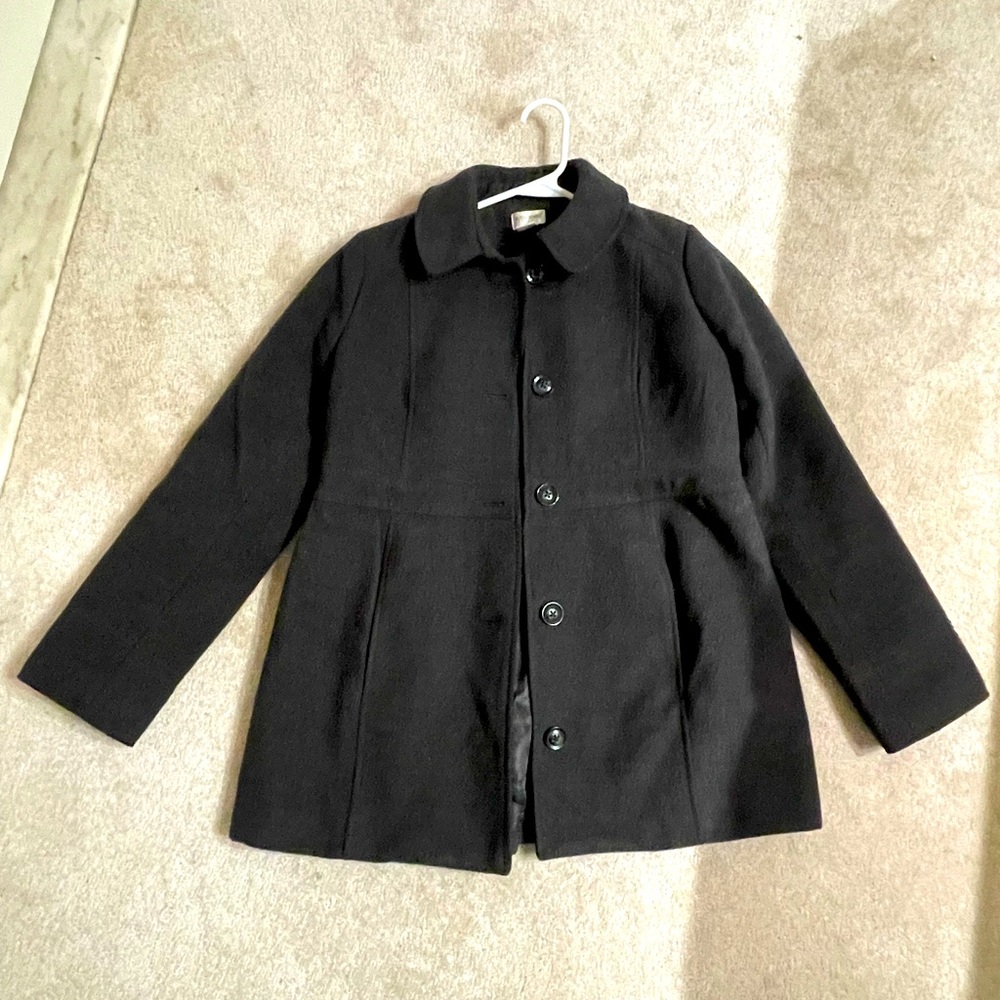maternity wool coat